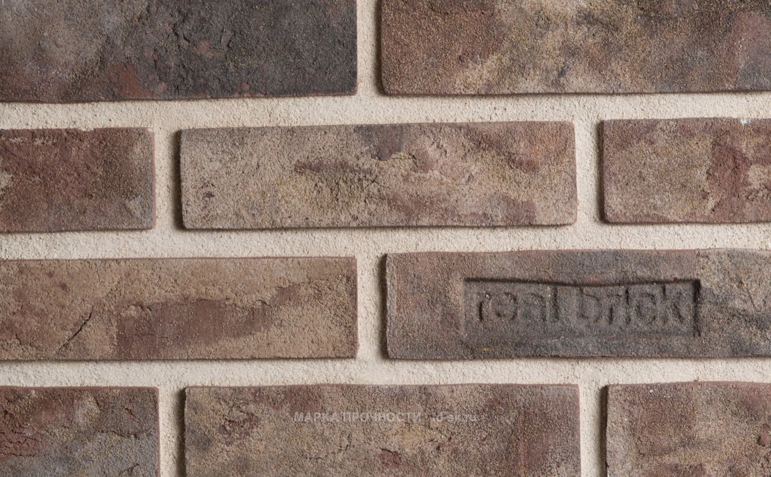 Кирпич ручной формовки Real Brick Бордовый — фото 7