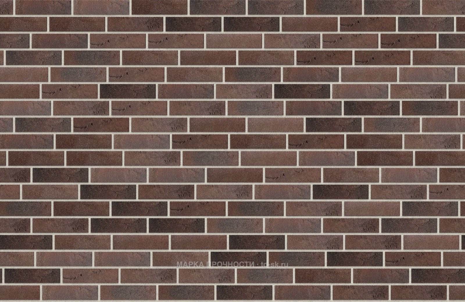 Кирпич ручной формовки Real Brick Бордовый — фото 9