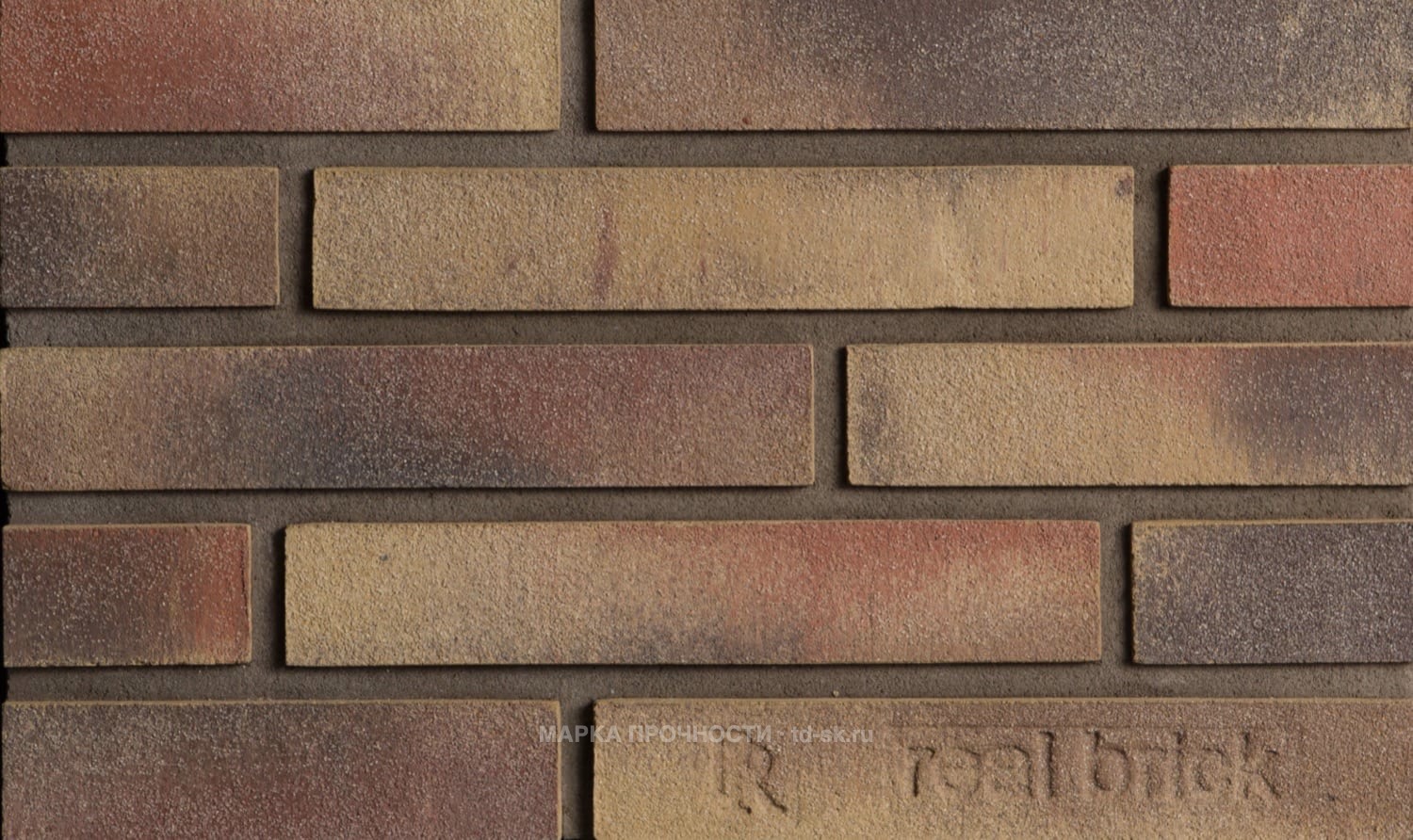 Кирпич ручной формовки Real Brick Карамельный — фото 2