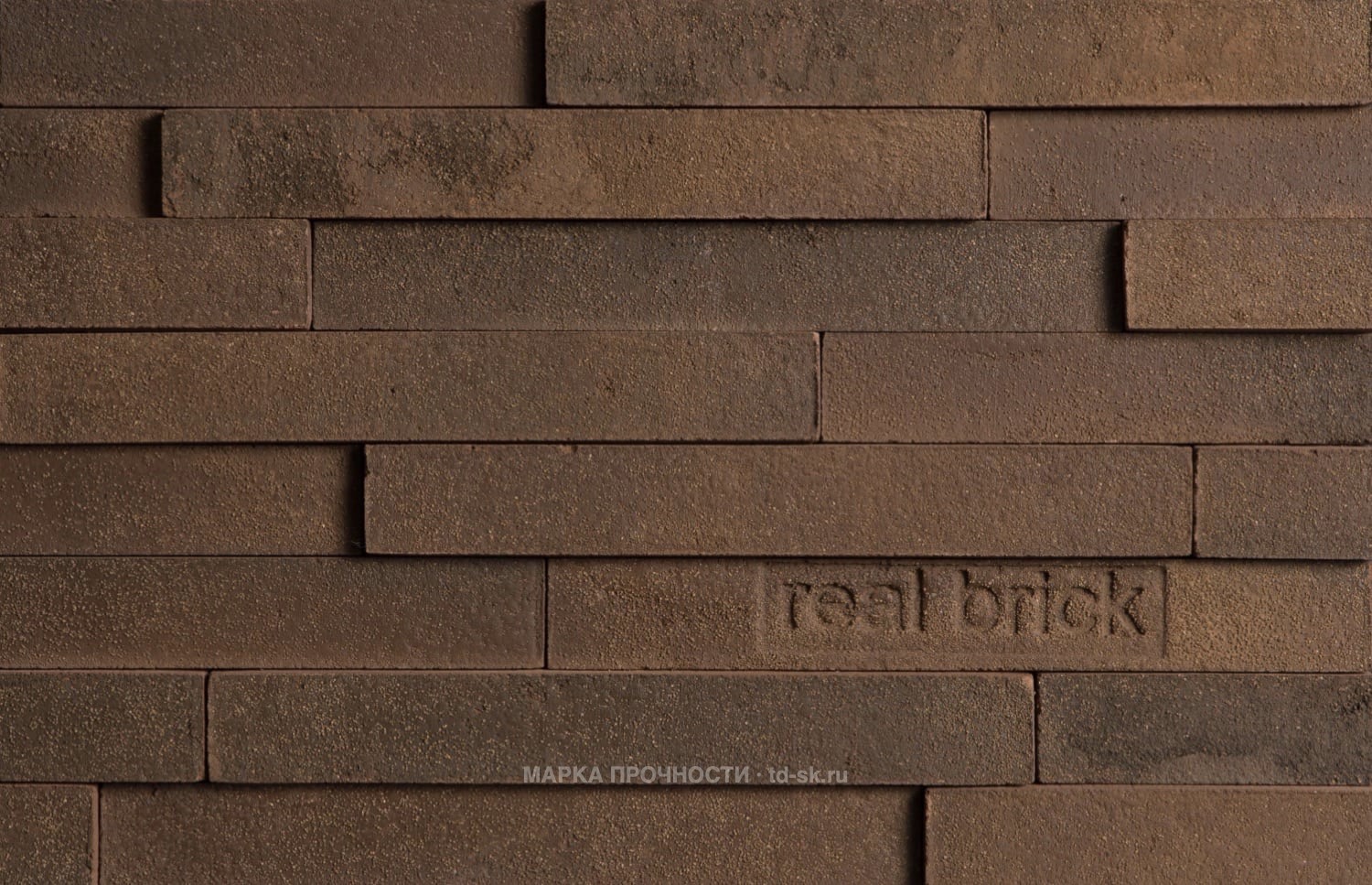 Кирпич ручной формовки Real Brick Коричневый — фото 4