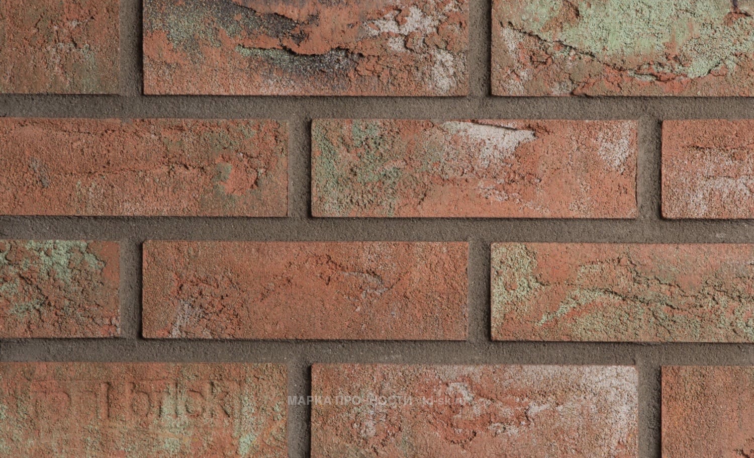 Кирпич ручной формовки Real Brick Медь — фото 3