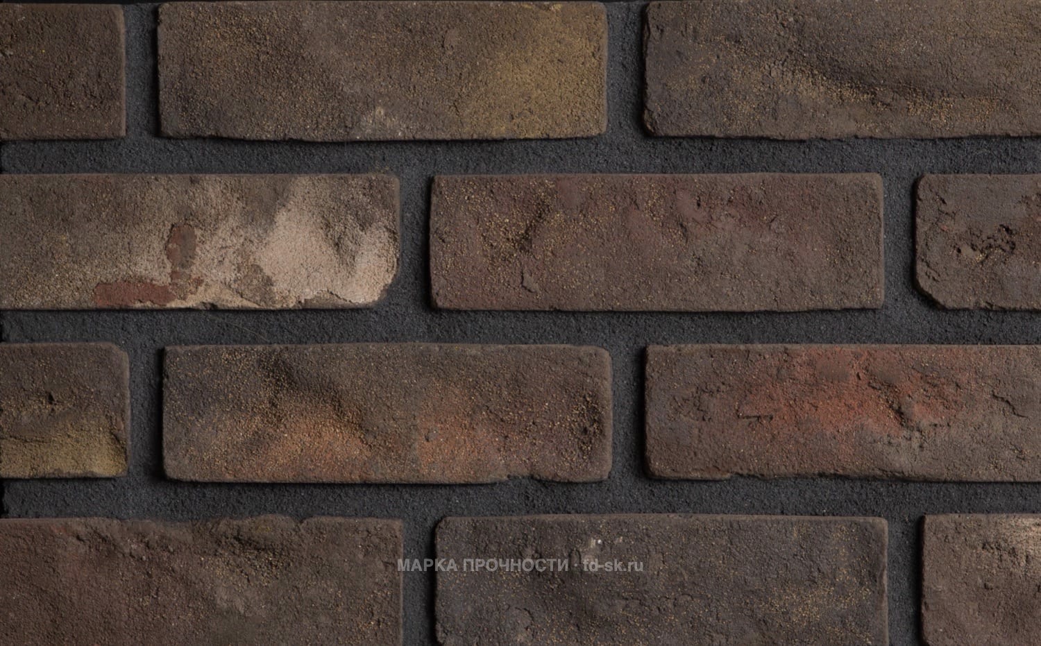 Кирпич ручной формовки Real Brick Умбра — фото 4