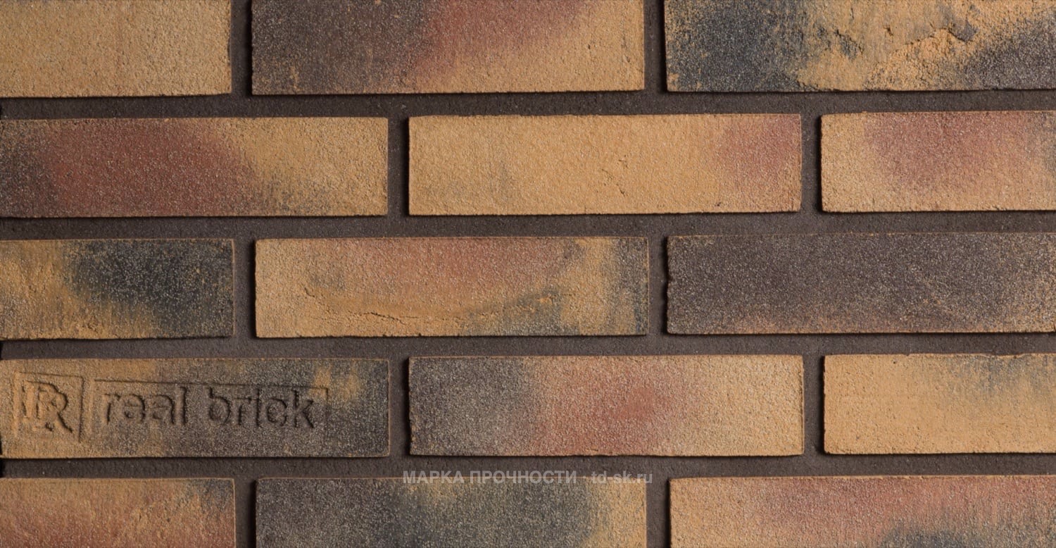Кирпич ручной формовки Real Brick Янтарь — фото 2