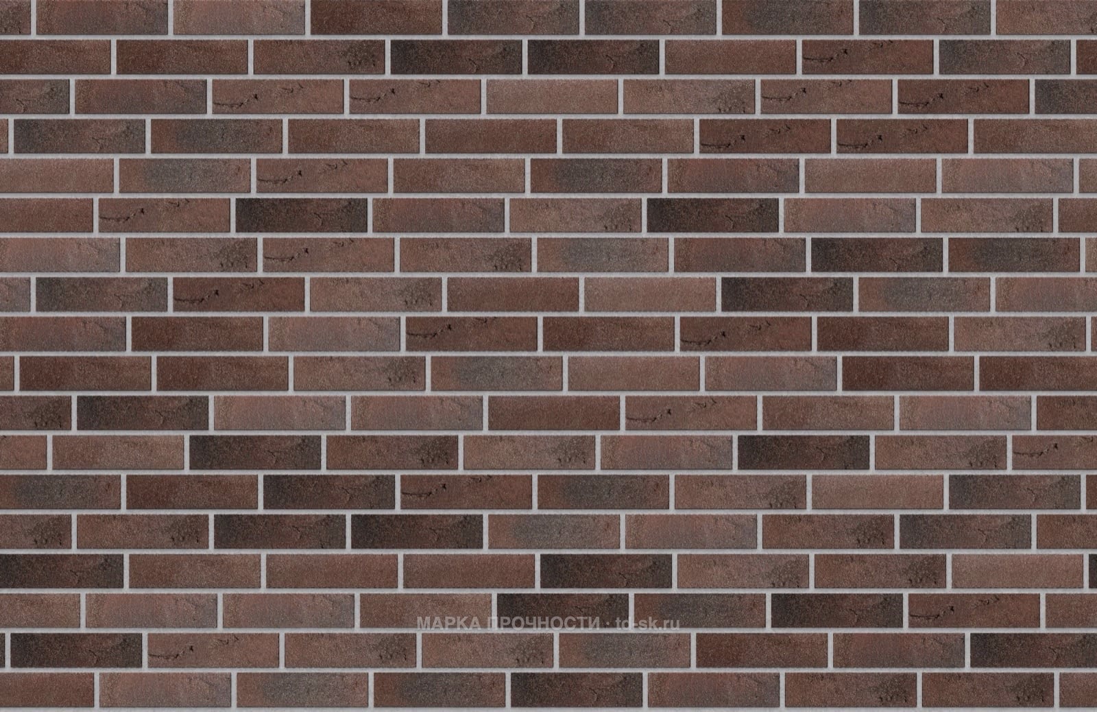 Минеральная плитка Real Brick Бордовый — фото 8